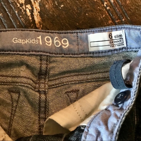 GAP-KIDS 1969 Slim Skinny Jeans Size 6 - Picture 6 of 8